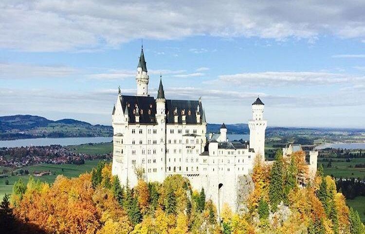 德國黑森林城堡風光